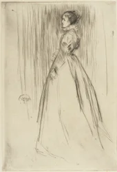 De fluwelen jurk (Frances Leyland), 1873